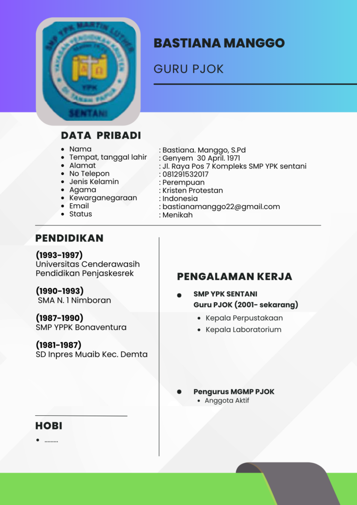 Bastiana Manggo, S.Pd