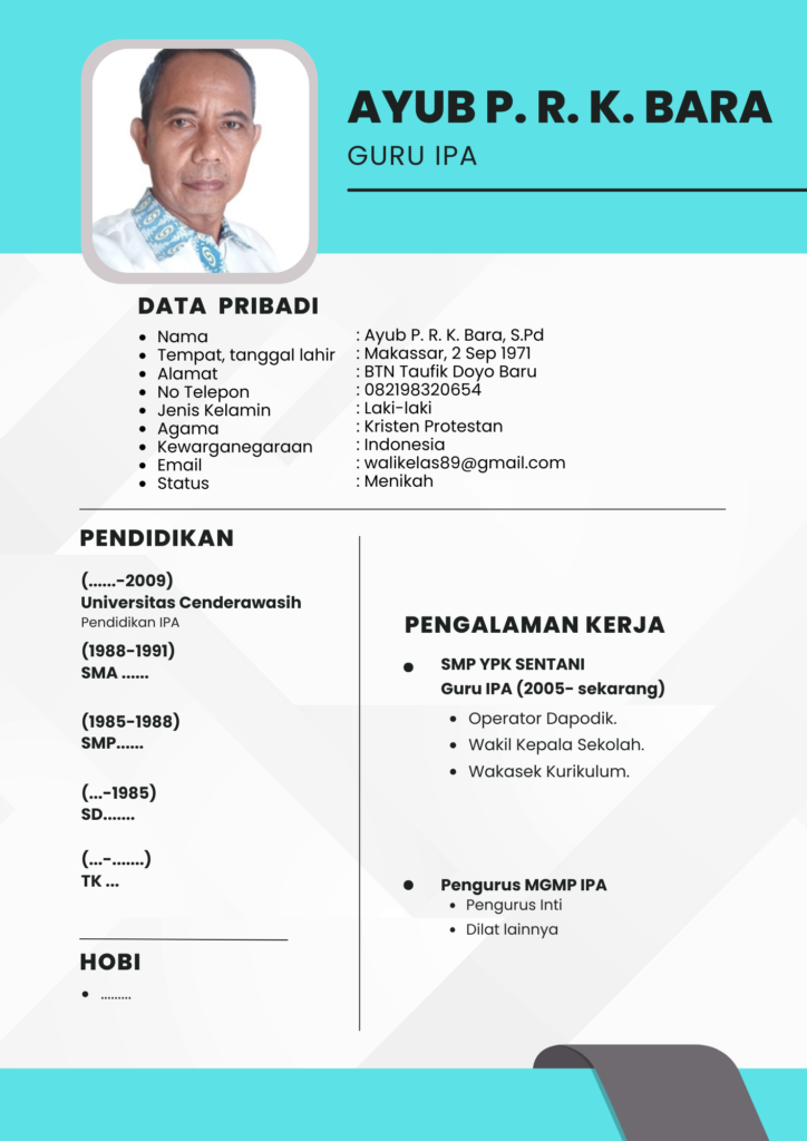 Ayub P. R. K. Bara, S.Pd